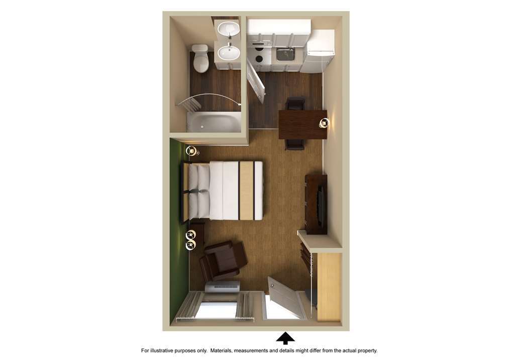 Extended Stay America Suites - Houston - Willowbrook Louetta Rum bild